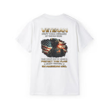 Load image into Gallery viewer, Unisex Ultra Cotton Tee - Veteran’s pride and sacrifice