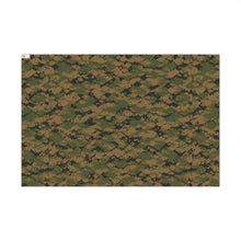 Load image into Gallery viewer, Camouflage Gift Wrap Paper — Military Camo Wrapping Paper for Outdoorsmen & Veterans