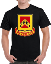 Load image into Gallery viewer, 999th Field Artillery Battalion - DUI - WWII without Text - 3D - Transparent T Shirt