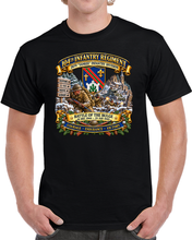 Load image into Gallery viewer, Army - 104th Infantry Regiment - 26th Infantry Division - Yankee - WWII - Battleof the Bulge - 16 Dec - 25 Jan 1945 - 3D - Enhanced T Shirt