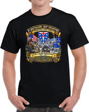 Load image into Gallery viewer, Army - 1st Bn, 104th Infantry Regiment - Operation Joint Forge - Tuzla-Bosnia-Herzegovina - 2001 - 2002 - NATO SFOR - 3D - Enhanced T Shirt