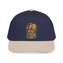 Load image into Gallery viewer, Mid Profile Baseball Cap - WAC - Womens Army Corps - WWII - 3D - Enhanced