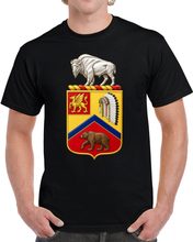Load image into Gallery viewer, Army - 83rd Artillery - COAT OF ARMS without Text - 3D - Transparent T Shirt