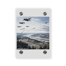 Load image into Gallery viewer, Acrylic Wall Art Panel - Operation Tomahawk - 187th Regimental Combat Team