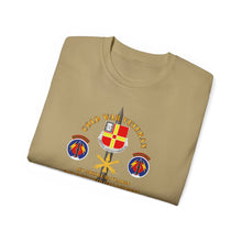 Load image into Gallery viewer, Unisex Ultra Cotton Tee - Cold War Vet - 1st Missile Bn, 81st Artillery 56th Artillery Group - Neu-Ulm Germany - Firing Missile w COLD SVC