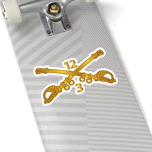 Load image into Gallery viewer, Kiss-Cut Stickers - Army - 3rd Squadron - 12th Cavalry Branch wo Txt