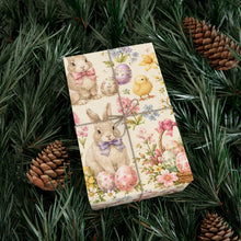 Load image into Gallery viewer, Gift Wrap Paper — Easter bunny and egg wonderland patterns