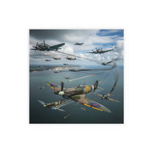Load image into Gallery viewer, Indoor and Outdoor Silk Posters - British and German aircraft during the Battle of Britain