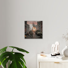 Load image into Gallery viewer, Acrylic Wall Art Panel - M3A1 - 9th Armor Division Attack - WWII