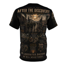 Load image into Gallery viewer, Dachau Liberation Tribute Tee — "Get it all on record" — Never Forget