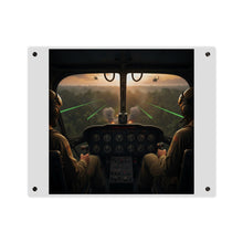 Load image into Gallery viewer, Acrylic Wall Art Panel - Pilots View Hot LZ - Vietnam
