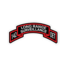 Load image into Gallery viewer, Kiss-Cut Stickers - Army - LRSD - 142nd Infantry - Det - Scroll X 300