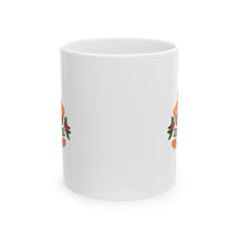 Load image into Gallery viewer, White Ceramic Mug - 11oz & 15oz - Thanksgiving Day - Pie