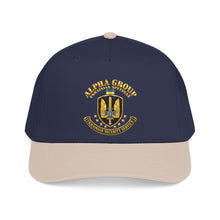 Load image into Gallery viewer, Mid Profile Baseball Cap - Ukraine - Alpha Group - Ukrainian Spetsnaz - 3D - Enhanced