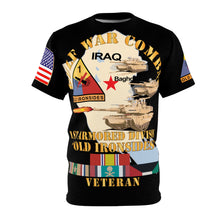 Load image into Gallery viewer, Unisex All Over Print - Gulf War Combat Armor Vet w 1st Armored Division X 300