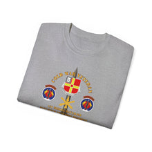 Load image into Gallery viewer, Unisex Ultra Cotton Tee - Cold War Vet - 1st Missile Bn, 81st Artillery 56th Artillery Group - Neu-Ulm Germany - Firing Missile w COLD SVC