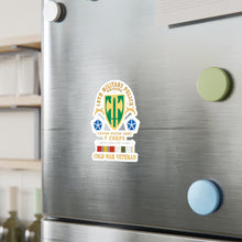 Load image into Gallery viewer, Kiss-Cut Vinyl Decals - Army - 18th MP Brigade - V Corps- COLD SVC X 300