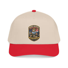 Load image into Gallery viewer, Mid Profile Baseball Cap - Women Marines - Marine Corps Womens Reserve - WWII - 3D - Enhanced