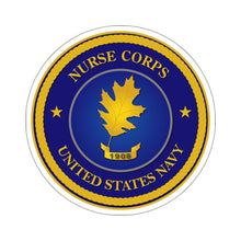Load image into Gallery viewer, Kiss-Cut Stickers - Navy - Nurse Corps X 300