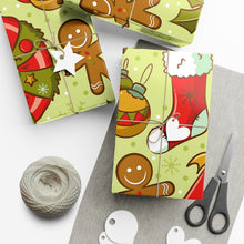Load image into Gallery viewer, Gift Wrap Papers - Retro Christmas Seamless Pattern