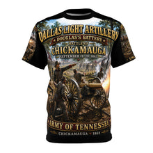 Load image into Gallery viewer, Dallas Light Artillery - Battle of Chickamauga Tribute Tee - Douglas's Battery - September 19-20, 1863