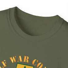 Load image into Gallery viewer, Unisex Ultra Cotton Tee - Army - Gulf War Combat Vet - 800th Military Police Brigade - Patch, 22nd Support Command Patch, Gulf War