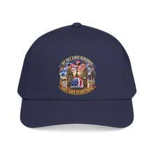 Load image into Gallery viewer, Mid Profile Baseball Cap - Emblem - We Will Always Remember - They Gave Everything - 3D - Enhanced