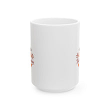 Load image into Gallery viewer, White Ceramic Mug - 11oz & 15oz - Thanksgiving Day - Happy Thanksgiving Day