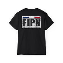 Load image into Gallery viewer, Unisex Ultra Cotton Tee - Distressed FIPN police emblem