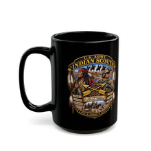 Load image into Gallery viewer, Black Mug (15oz) - United States Indian Scouts (USS) - Original Special Forces - 3D - Enhanced