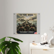 Load image into Gallery viewer, Acrylic Wall Art Panel - 82nd Airborne at the La Fière Bridge