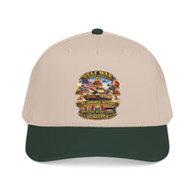 Load image into Gallery viewer, Mid Profile Baseball Cap - Army - Desert Storm - 2nd Armored Div - Combat Vereran Veteran w GULF SVC - 3D - Enhanced
