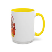 Load image into Gallery viewer, Accent Coffee Mug - Thanksgiving - Happy Turkey Day