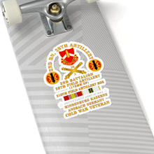 Load image into Gallery viewer, Kiss-Cut Stickers - Army - 2nd Bn 28th Artillery - 210th FA Bde - Hindenburg Kaserne Ansbach Germany w COLD SVC