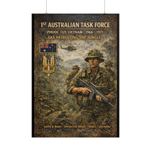 Load image into Gallery viewer, Posters - SAS patrolling the jungle in Vietnam