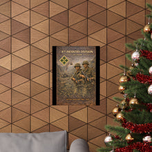 Load image into Gallery viewer, Matte Poster - 4th Infantry Division in Vietnam 1966-1970