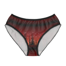 Load image into Gallery viewer, Women's Briefs - Red Night Sky Full of Stars