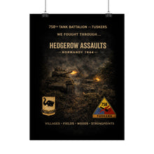 Load image into Gallery viewer, Posters - Hedgerow assault in Normandy, 1944 - Shirt - Back