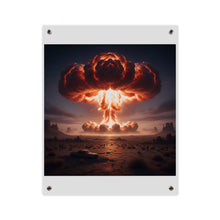 Load image into Gallery viewer, Acrylic Wall Art Panel - Atomic Blast in the desert