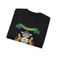 Load image into Gallery viewer, Unisex Ultra Cotton Tee - COA - Coat of Arms of Guyana - Coat of Arms X 300