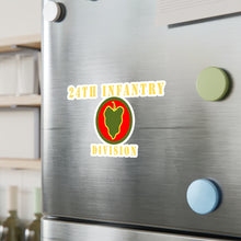 Load image into Gallery viewer, Kiss-Cut Vinyl Decals - Army - 24th Infantry Division X 300
