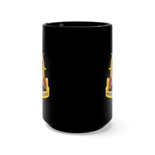 Load image into Gallery viewer, Black Mug 15oz - Army - Transportation Corps Regimental Crest