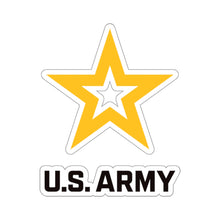 Load image into Gallery viewer, Kiss-Cut Stickers - Army Star W Us Army