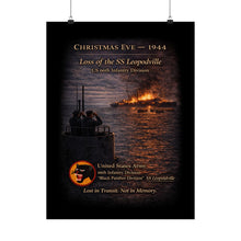 Load image into Gallery viewer, Matte Poster - SS Leopoldville - 66th Infantry Division