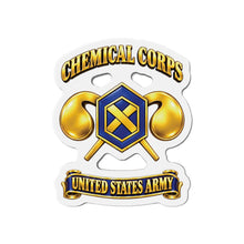 Load image into Gallery viewer, Die-Cut Magnet - Army - Chemical Corps - 3D - Enhanced