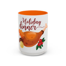 Load image into Gallery viewer, Accent Coffee Mug - Holiday Dinner