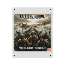 Load image into Gallery viewer, Acrylic Wall Art Panel - 82nd Airborne at the La Fière Bridge