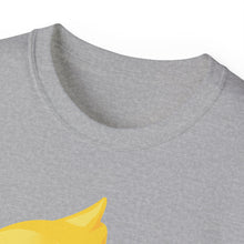 Load image into Gallery viewer, Unisex Ultra Cotton Tee - Yellow Rubber Duck - Oblique Left Front X 300