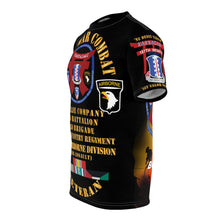 Load image into Gallery viewer, Unisex All Over Print - Gulf War Combat Infantry Vet with Charlie Co, 3rd Battalion, 3rd Brigade, 187th Infantry, 101st Airborne Div w Tori