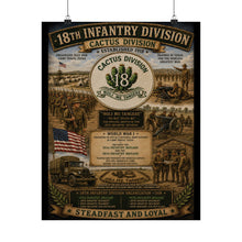 Load image into Gallery viewer, Matte Poster - 18th Infantry Division - Poster